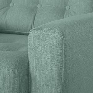 2-Sitzer Sofa Vaise Webstoff Meara: Mintgrau