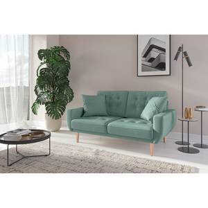 2-Sitzer Sofa Vaise Webstoff Meara: Mintgrau