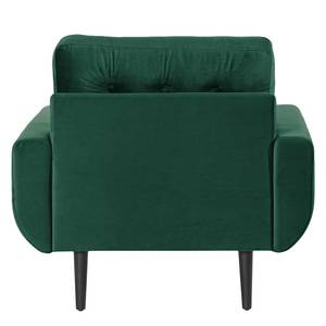 Fauteuil Vaise fluweel - Velours Ravi: Antiek groen