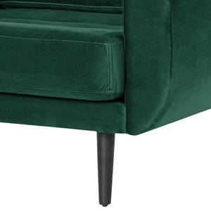 Fauteuil Vaise fluweel - Velours Ravi: Antiek groen