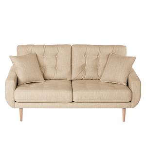 2-Sitzer Sofa Vaise Webstoff Meara: Beige