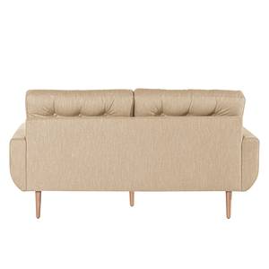 2-Sitzer Sofa Vaise Webstoff Meara: Beige