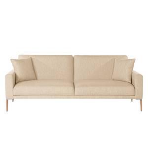 Slaapbank Sauvo Geweven stof - Geweven stof Meara: Beige