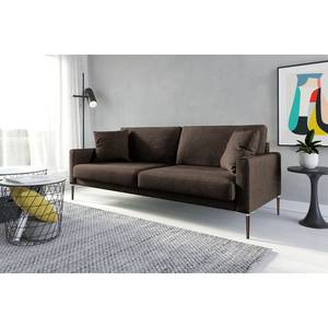 3-Sitzer Sofa Sauvo Samt Ravi: Braun