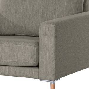 3-Sitzer Sofa Sauvo Webstoff Meara: Grau