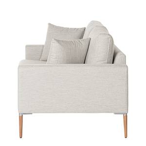 2,5-Sitzer Sofa Sauvo Webstoff Meara: Hellgrau