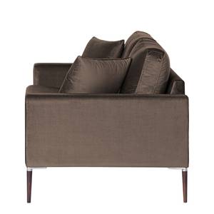 2,5-Sitzer Sofa Sauvo Samt Ravi: Braun