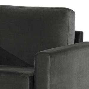 2-Sitzer Sofa Sauvo Samt Ravi: Anthrazit