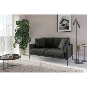 2-Sitzer Sofa Sauvo Samt Ravi: Anthrazit