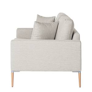 2-Sitzer Sofa Sauvo Webstoff Meara: Hellgrau