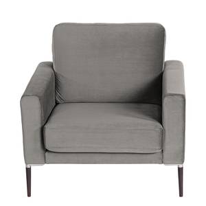 Fauteuil Sauvo fluweel - Velours Ravi: Taupe