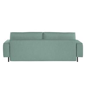 Canapé convertible Tapio Velours - Tissu Meara: Gris menthe