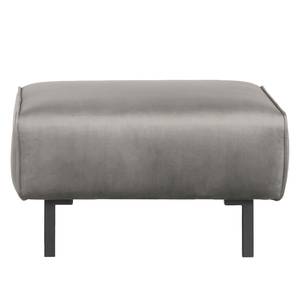 Pouf repose-pieds Tapio I Velours - Velours Ravi: Taupe