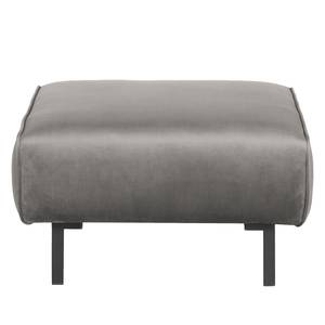 Pouf repose-pieds Tapio I Velours - Velours Ravi: Taupe