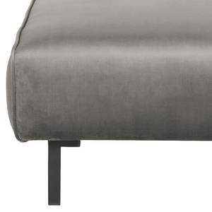 Pouf repose-pieds Tapio I Velours - Velours Ravi: Taupe