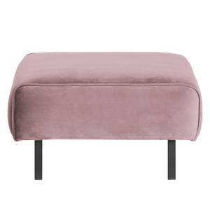 Gestoffeerde hocker Tapio I fluweel - Velours Ravi: Mauve