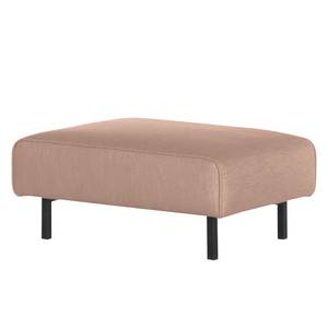 Pouf repose-pieds Tapio I Velours - Tissu Meara: Mauve