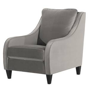 Fauteuil Wingen I fluweel - Velours Ravi: Taupe