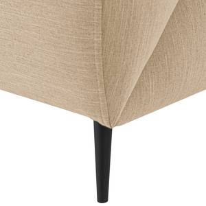 Ecksofa Toolo Webstoff - Beige - Longchair davorstehend rechts