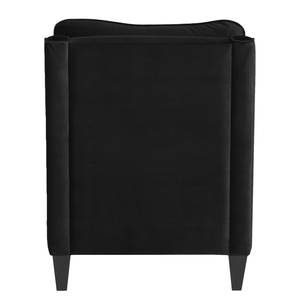 Fauteuil Wingen I Velours - Velours Ravi: Noir