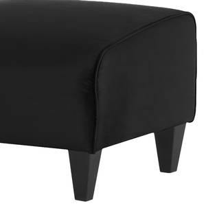 Fauteuil Wingen I Velours - Velours Ravi: Noir