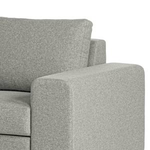 Ecksofa Vassy Webstoff Voer: Grau - Longchair davorstehend links - Tablett