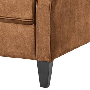 Fauteuil Wingen I Velours - Microfibre Bice: Nougat