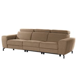 Sofa Opia (3-Sitzer) Microfaser - Braun - Relaxfunktion