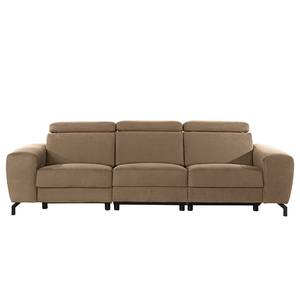 Sofa Opia (3-Sitzer) Microfaser - Braun - Relaxfunktion