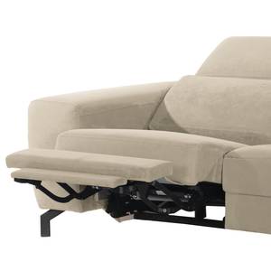 Sofa Opia (3-Sitzer) Microfaser - Granit - Relaxfunktion