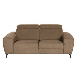 Sofa Opia (2-Sitzer) Microfaser - Braun - Relaxfunktion