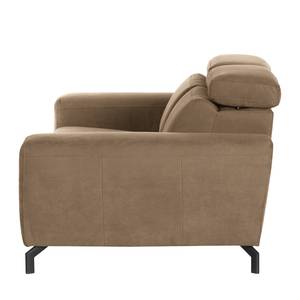 Sofa Opia (2-Sitzer) Microfaser - Braun - Relaxfunktion