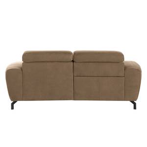 Sofa Opia (2-Sitzer) Microfaser - Braun - Relaxfunktion