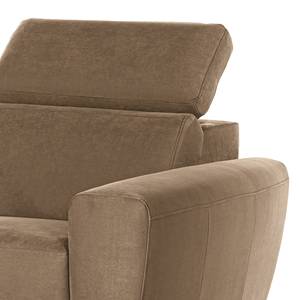 Sofa Opia (2-Sitzer) Microfaser - Braun - Relaxfunktion