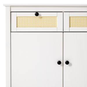 Buffet Belleria Pin massif - Blanc