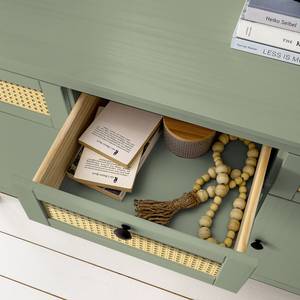 Buffet Belleria Pin massif - Vert olive clair