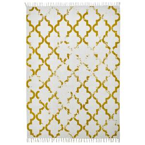 Tapis My Stockholm coton - Jaune moutarde - 120 x 170 cm