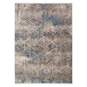 Tapis My Inca II Fibres synthétiques - Taupe / Turquoise - 120 x 170 cm