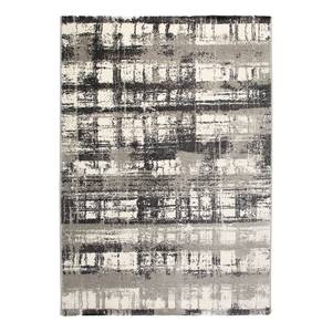 Tapis My Bronx III Fibres synthétiques - Gris - 120 x 170 cm