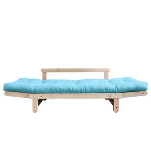 Schlafsofa Beat I Baumwolle - Hellblau - Beige