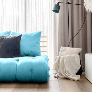 Schlafsofa Shin Sano Baumwolle - Hellblau - Beige