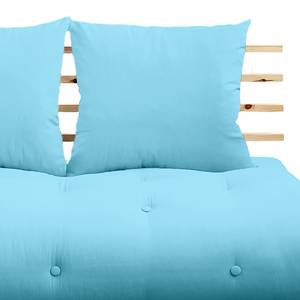 Schlafsofa Shin Sano Baumwolle - Hellblau - Beige