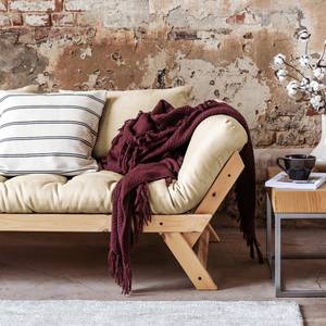 Schlafsofa Bebop Baumwolle - Cremeweiß - Beige