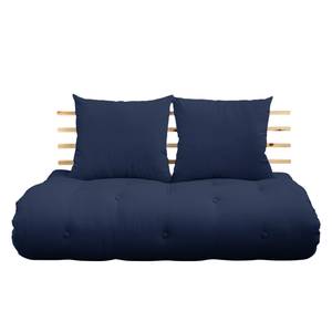 Schlafsofa Shin Sano Baumwolle - Marineblau - Beige