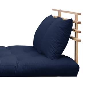 Schlafsofa Shin Sano Baumwolle - Marineblau - Beige