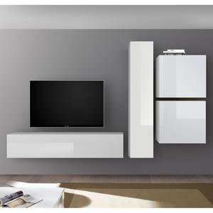 Ensemble meubles TV Infinity I (4 élém.) Blanc brillant