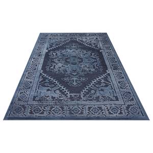 Tapis Vilaine Viscose - Bleu marine - 120 x 170 cm