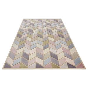 Tapis Loire Viscose - Mauve / Avocat - 80 x 125 cm