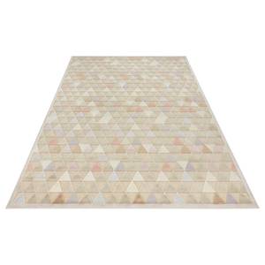 Kurzflorteppich Aisne Viskose - Creme / Beige - 120 x 170 cm