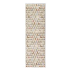 Tapis de couloir Aisne Viscose - Crème / Beige